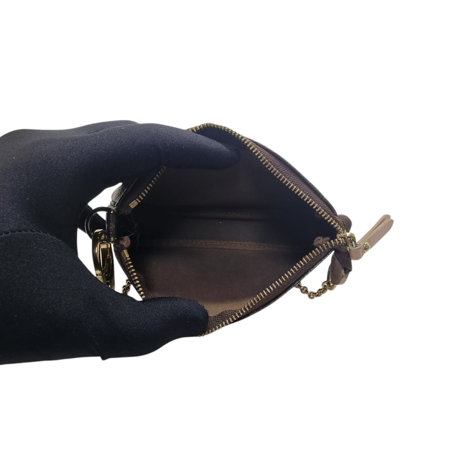 Louis Vuitton Pochette Mini Accessories Trunk Monogram Ghw