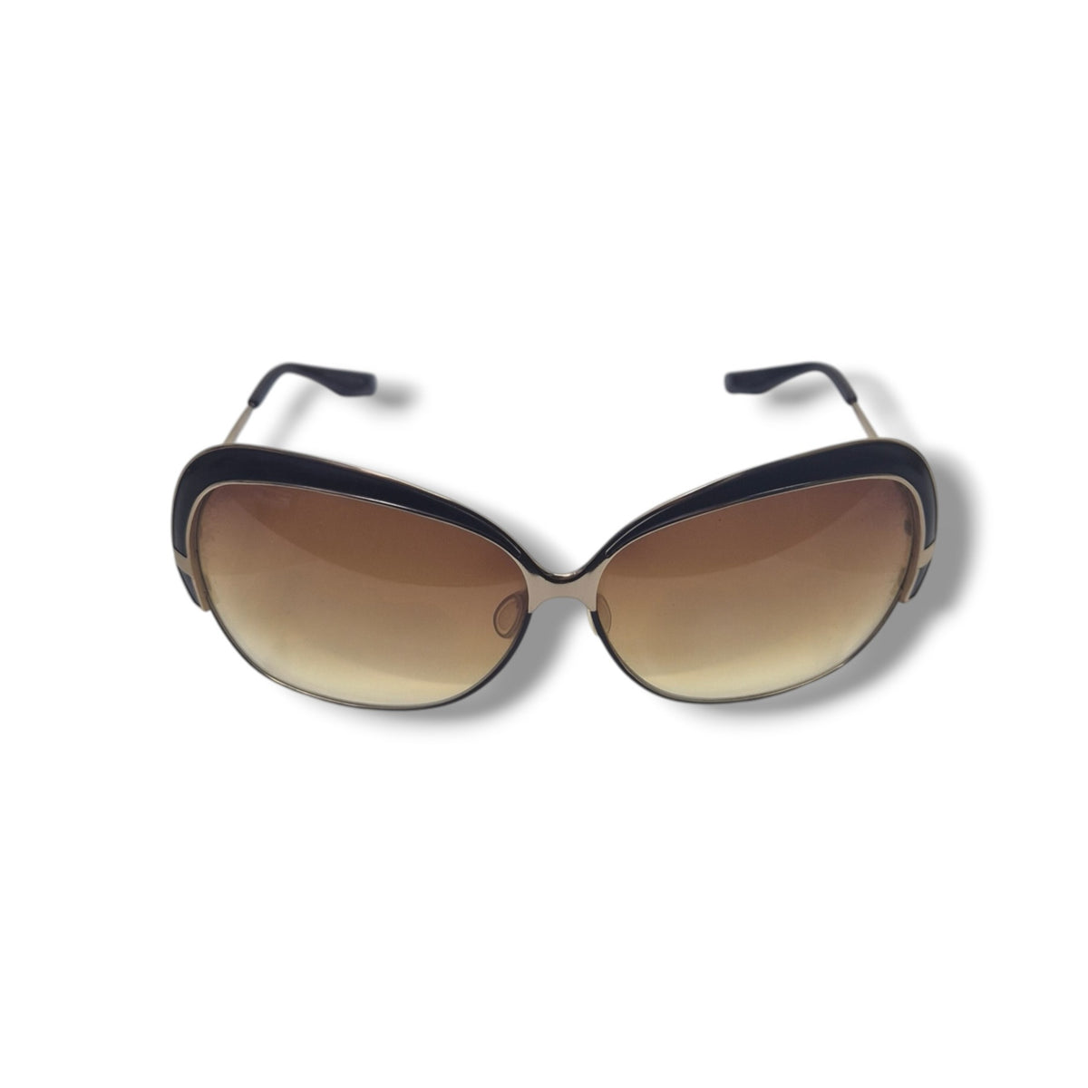 Dita Marseilles Sunglasses (Satin Dark Brown/Champagne Gold)