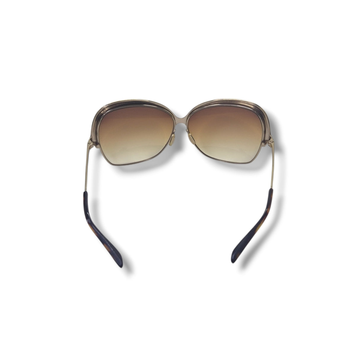 Dita Marseilles Sunglasses (Satin Dark Brown/Champagne Gold)