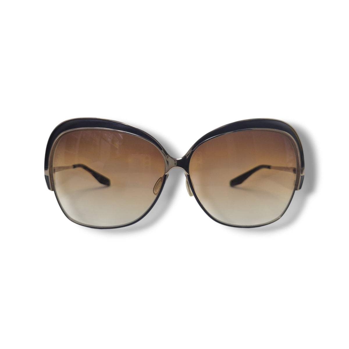 Dita Marseilles Sunglasses (Satin Dark Brown/Champagne Gold)