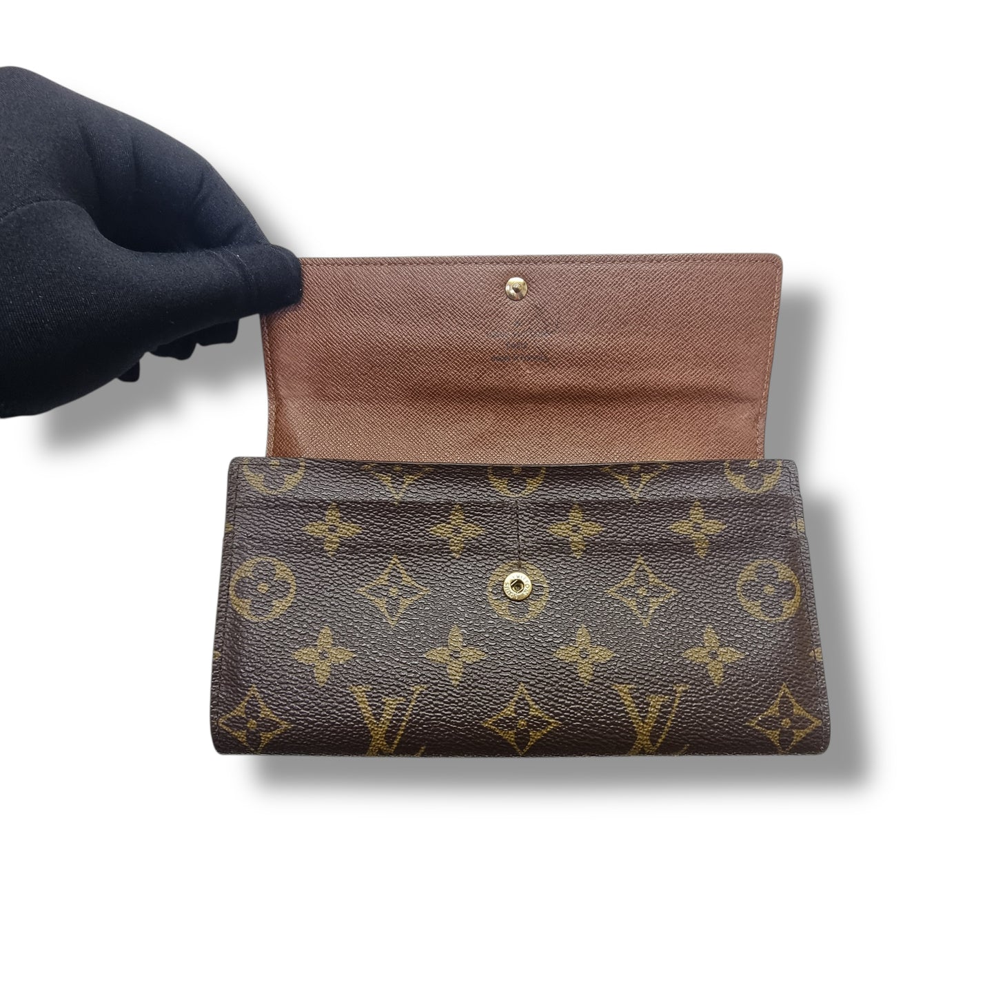 Louis Vuitton Sarah Wallet  Monogram Ghw