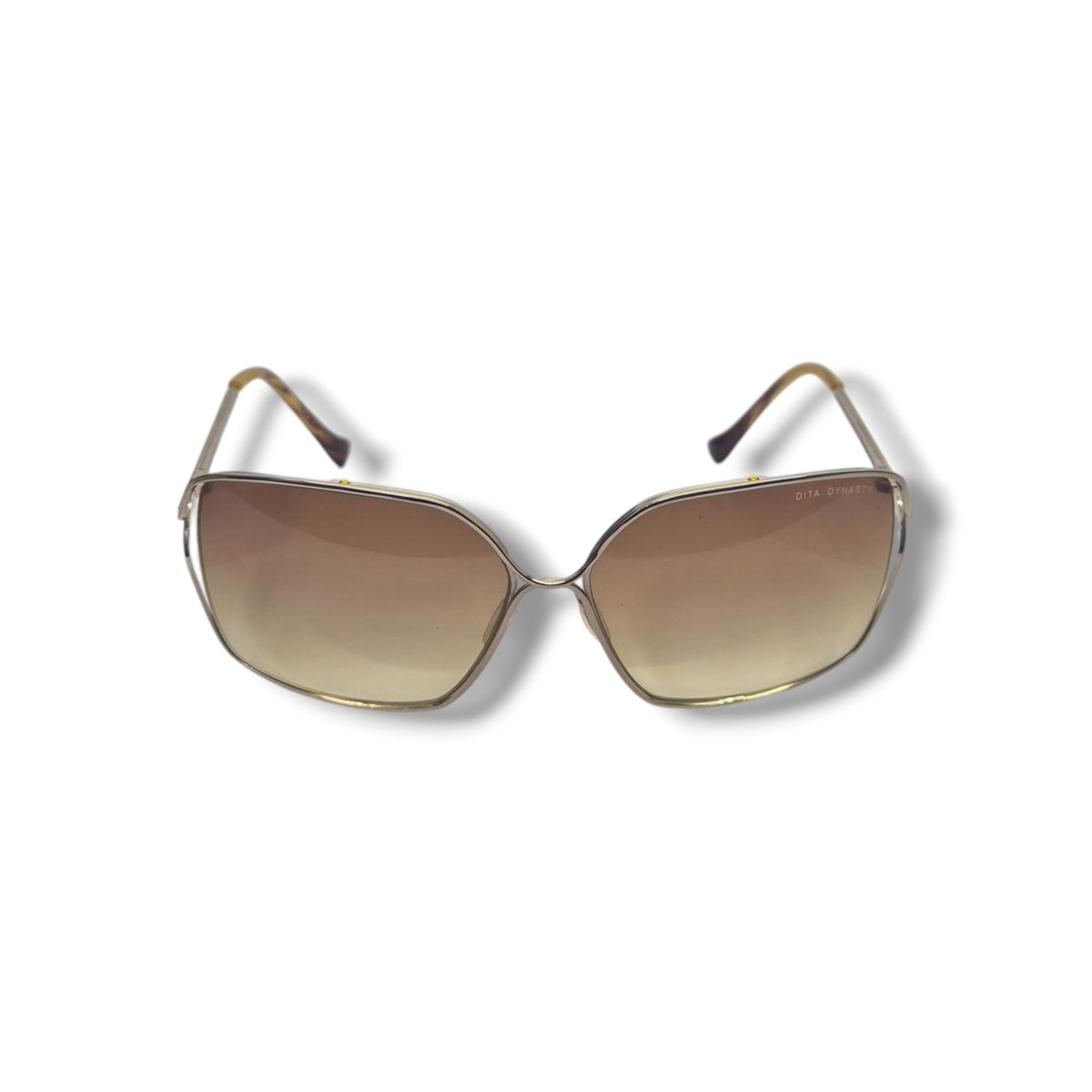 Dita Dynasty Oversized Sunglasses (Gold)