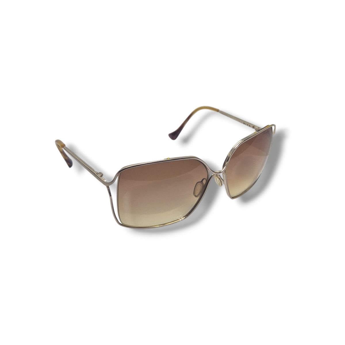 Dita Dynasty Oversized Sunglasses (Gold)