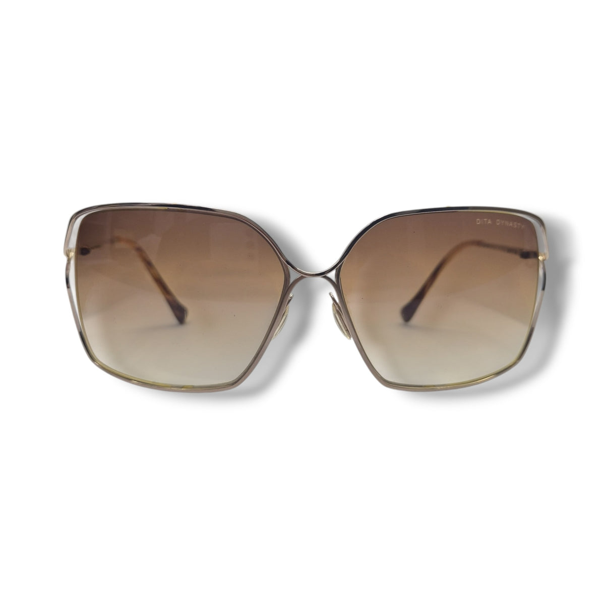 Dita Dynasty Oversized Sunglasses (Gold)