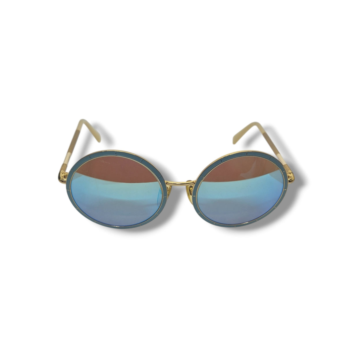 Irresistor Popstar Sunglasses ( Sky Blue/Gold)