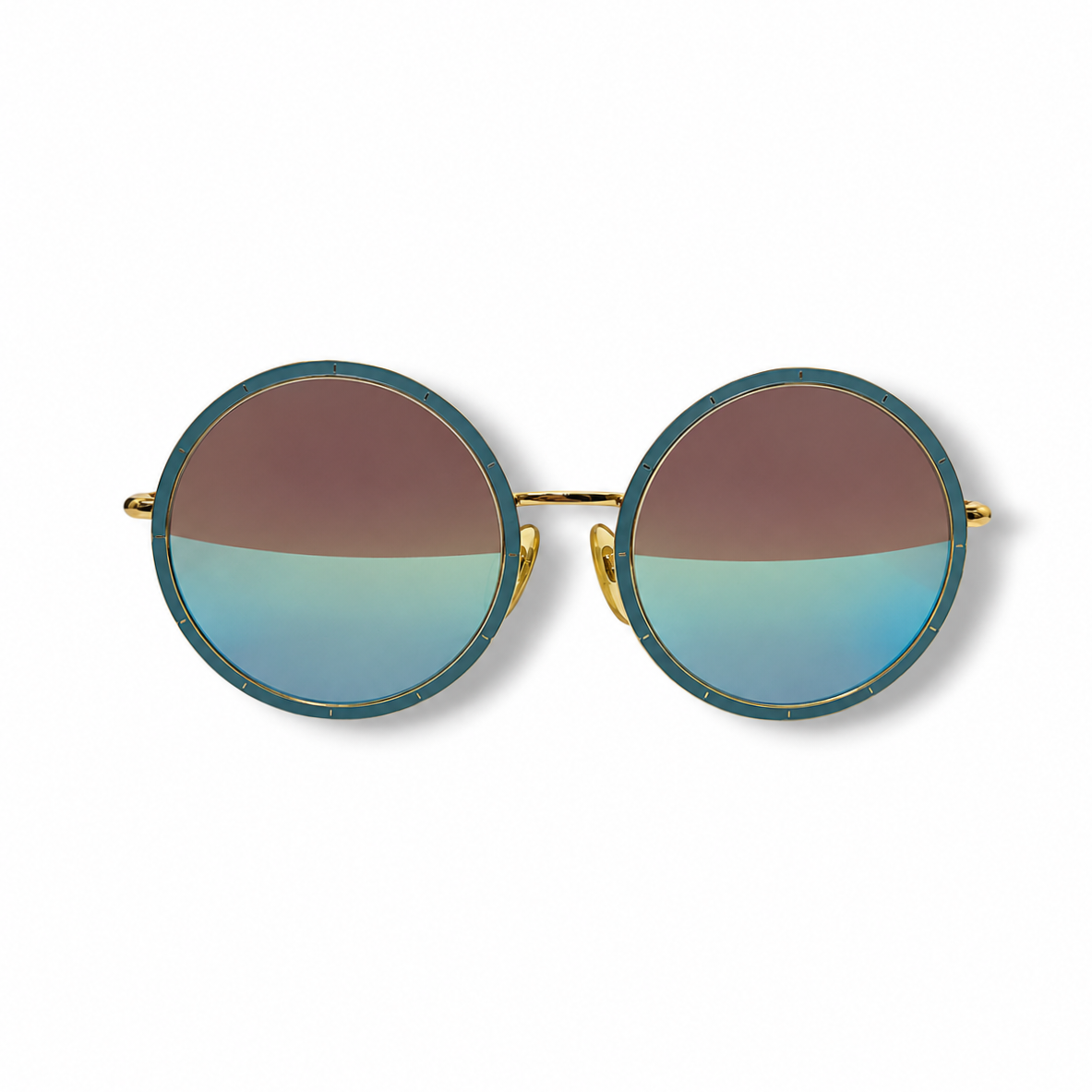 Irresistor Popstar Sunglasses ( Sky Blue/Gold)