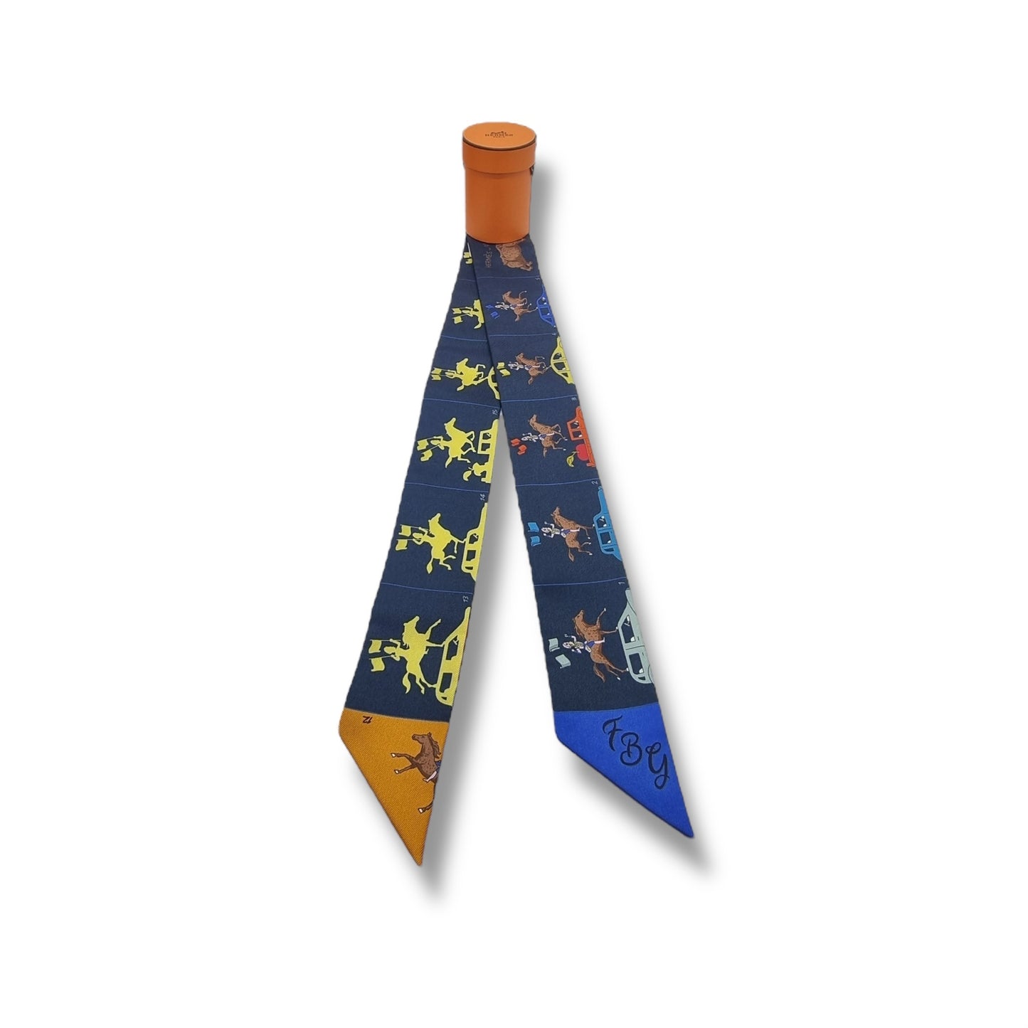 Hermes Twilly 100% Silk (Multicolor)