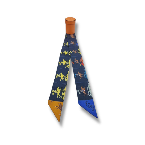 Hermes Twilly 100% Silk (Multicolor)