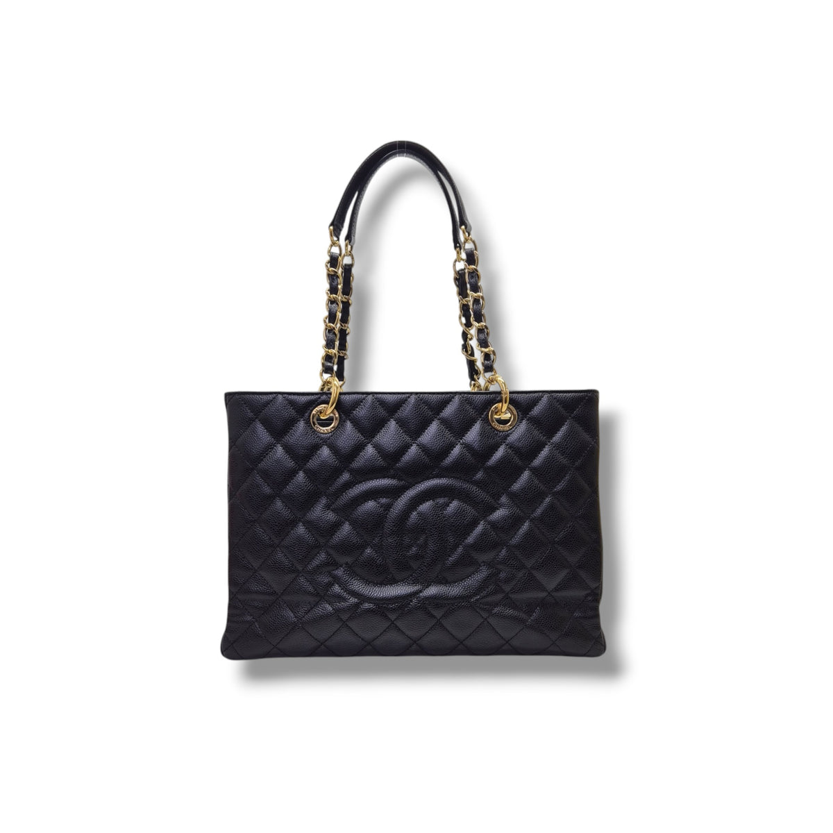 Chanel GST Caviar Ghw (Black)