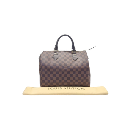 Louis Vuitton Speedy 30 Damier Ebene Ghw