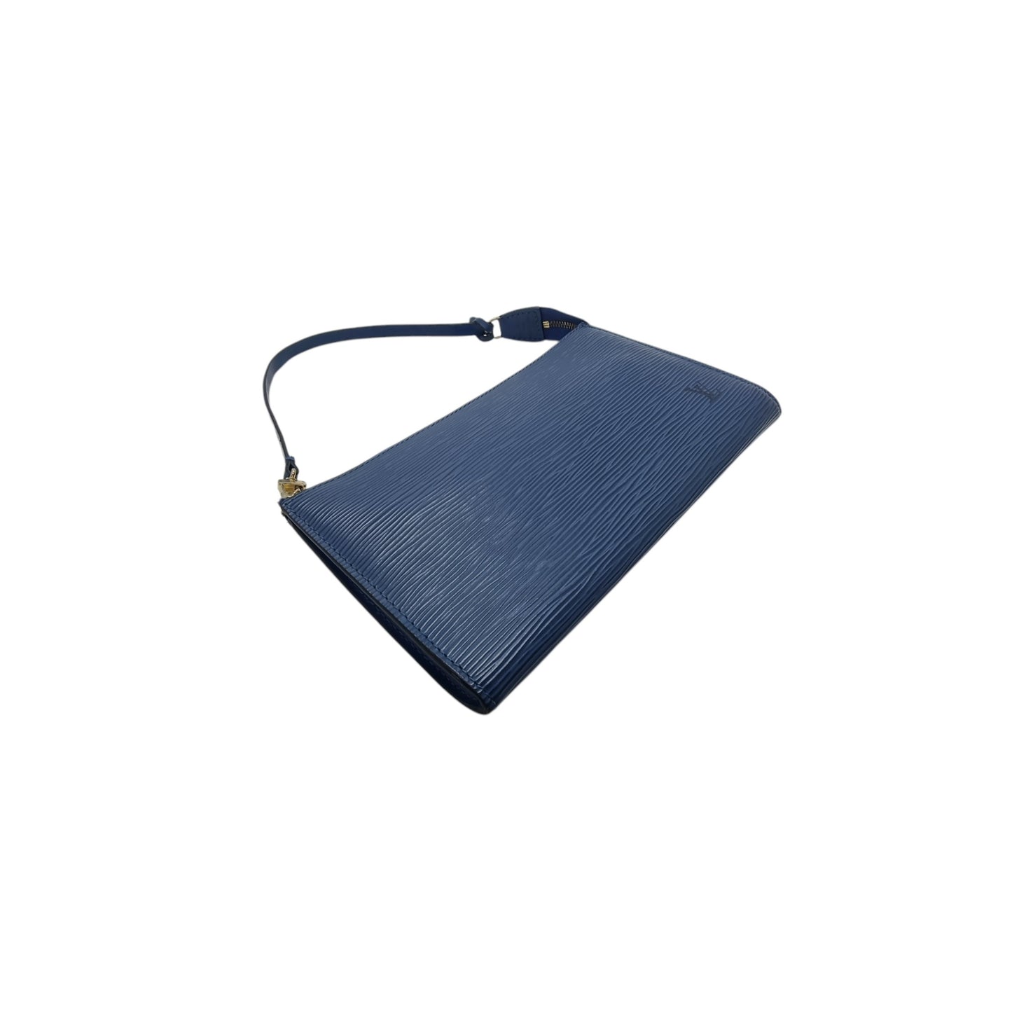 Louis Vuitton Pochette Accessories Epi Blue Ghw
