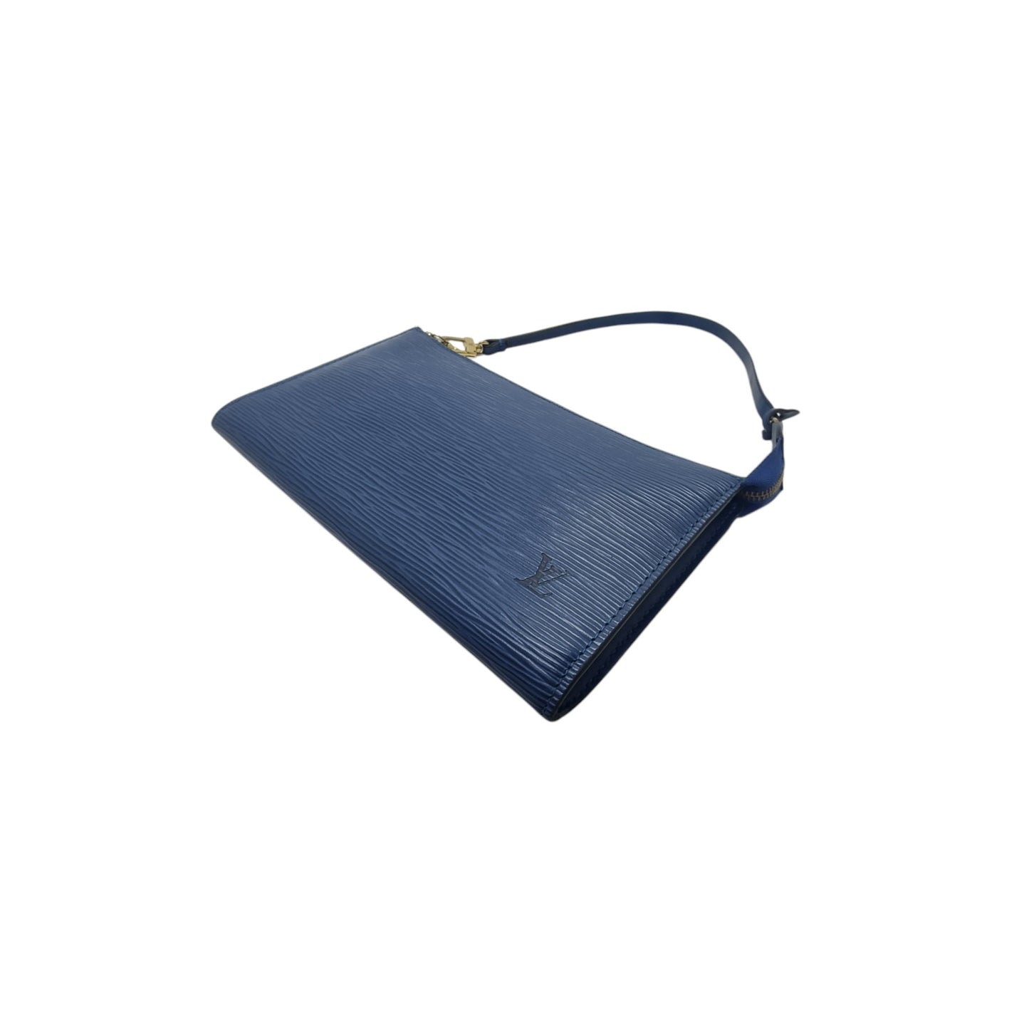 Louis Vuitton Pochette Accessories Epi Blue Ghw