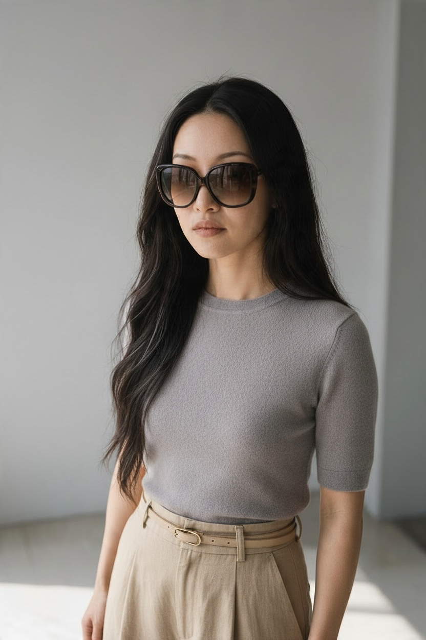 Dita Holiday Sunglasses (Coffee Caramel)