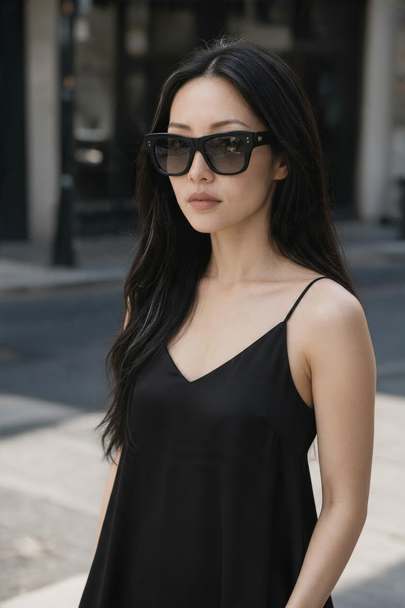 Dita Creator Sunglasses ( Matte Black/Grey Polarised)