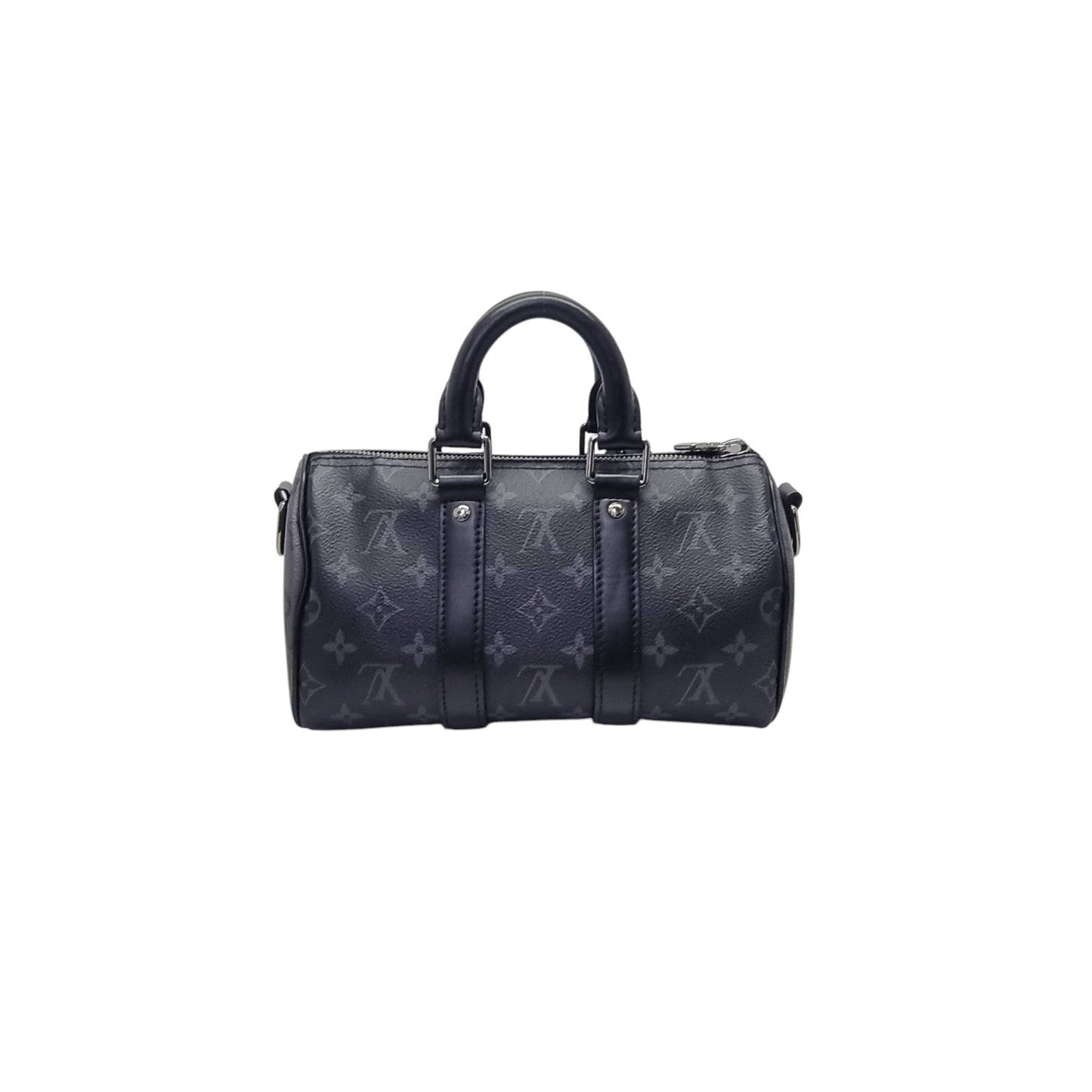 Louis Vuitton Keepall 25B Monogram Eclipse Reverse Phw