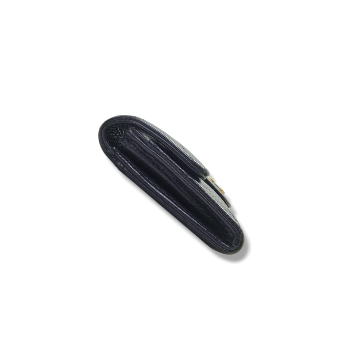 Chanel Card Holder Classic Flap Caviar Ghw (Black)