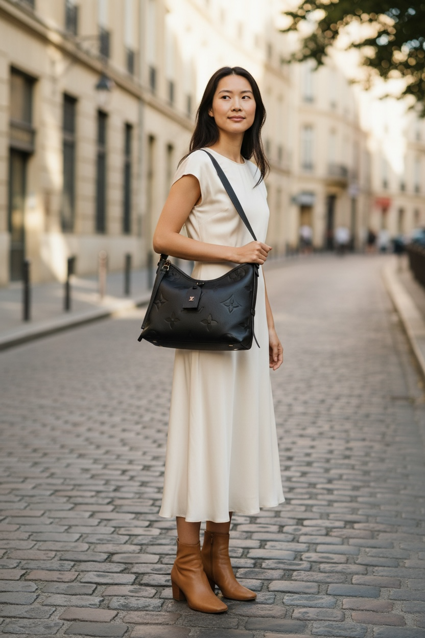 Louis Vuitton CarryAll PM Monogram Empriente Ghw (Black)