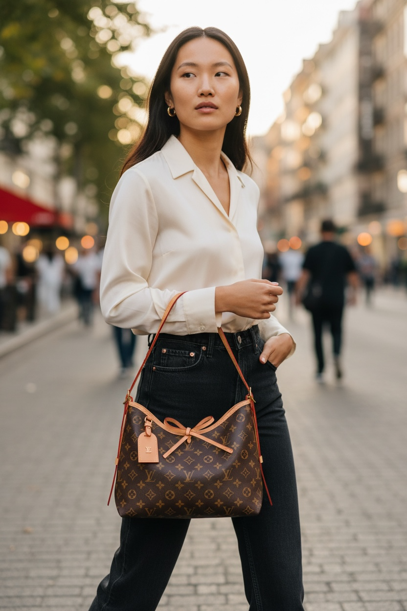 Louis Vuitton CarryAll PM Monogram Ghw