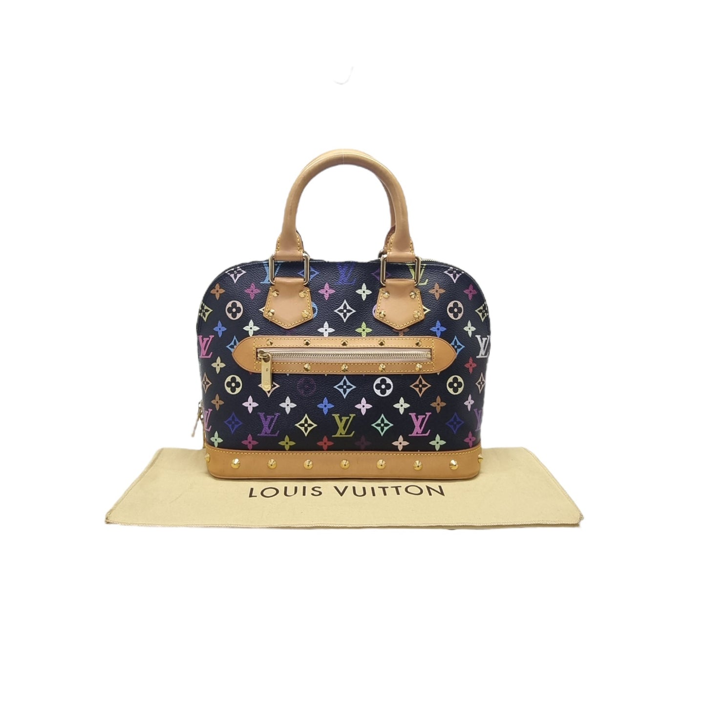 Louis vuitton Alma Pm Monogram Multicolour Black Ghw