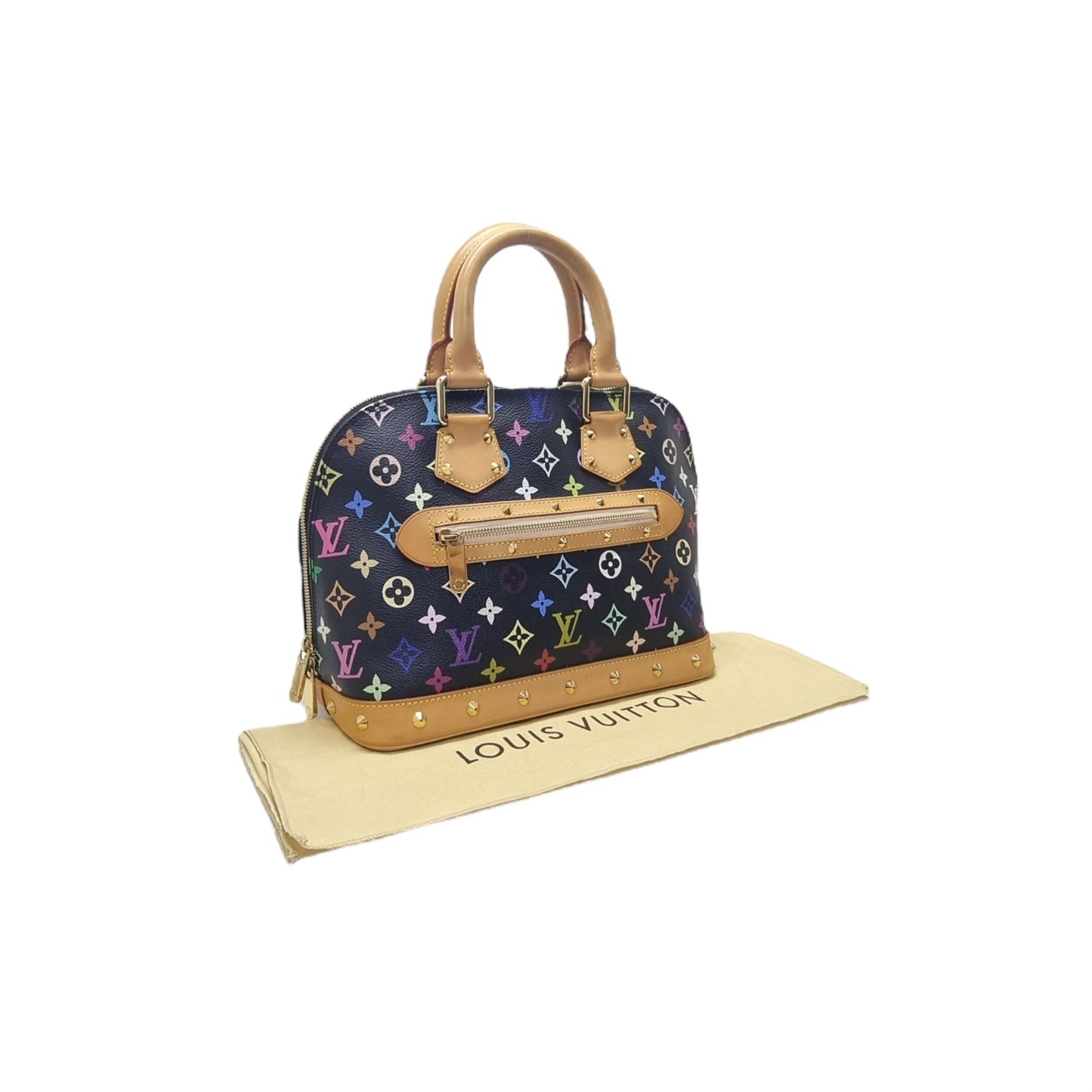 Louis vuitton Alma Pm Monogram Multicolour Black Ghw