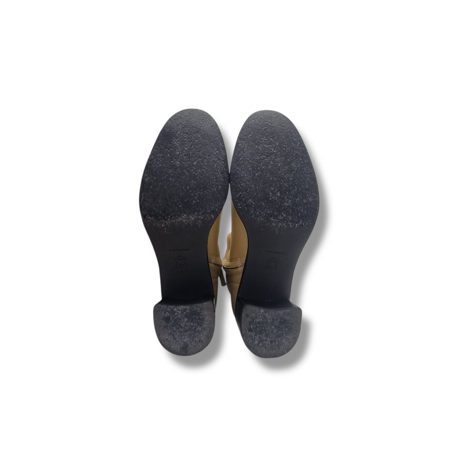 Tory Burch Cap Toe Heel Ankle Boots (Brown/Black)