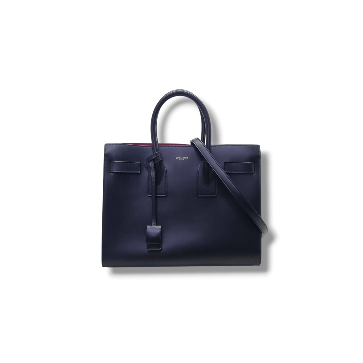 YSL Sac De Jour Smooth Leather Small Tote Bag Ghw (Black)