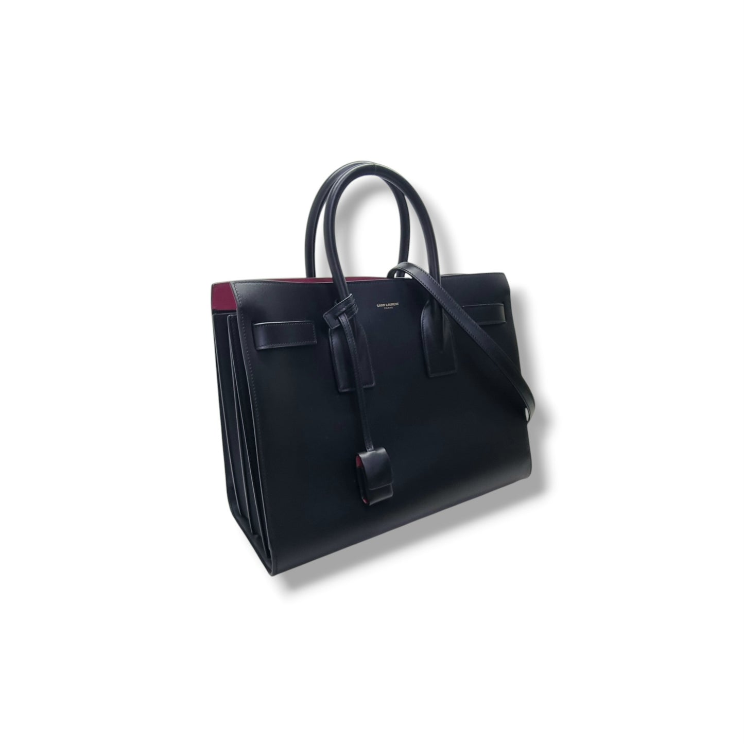 YSL Sac De Jour Smooth Leather Small Tote Bag Ghw (Black)