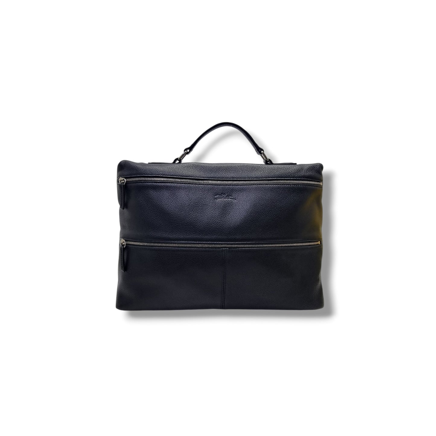Longchamp Le Foulonne Brief case Shw (Black)