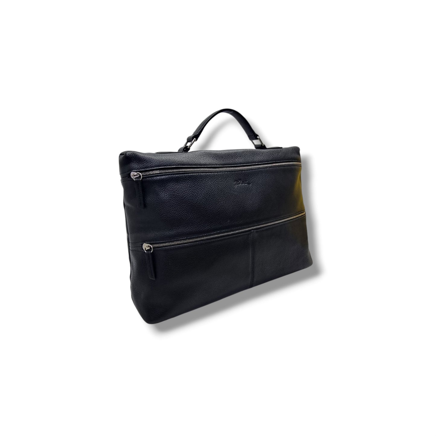 Longchamp Le Foulonne Brief case Shw (Black)