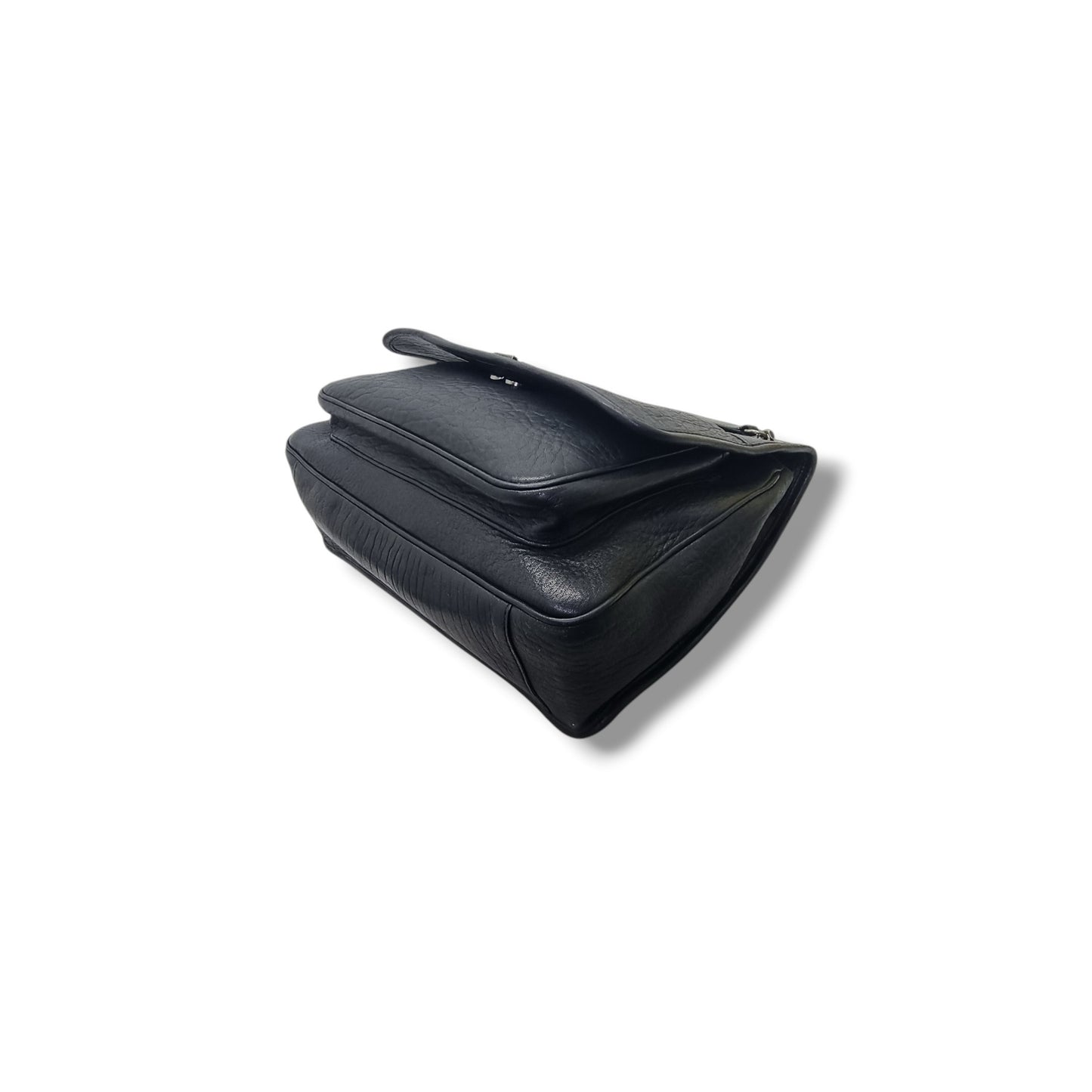 YSL Niki Large Leather Bag Shw (Black)