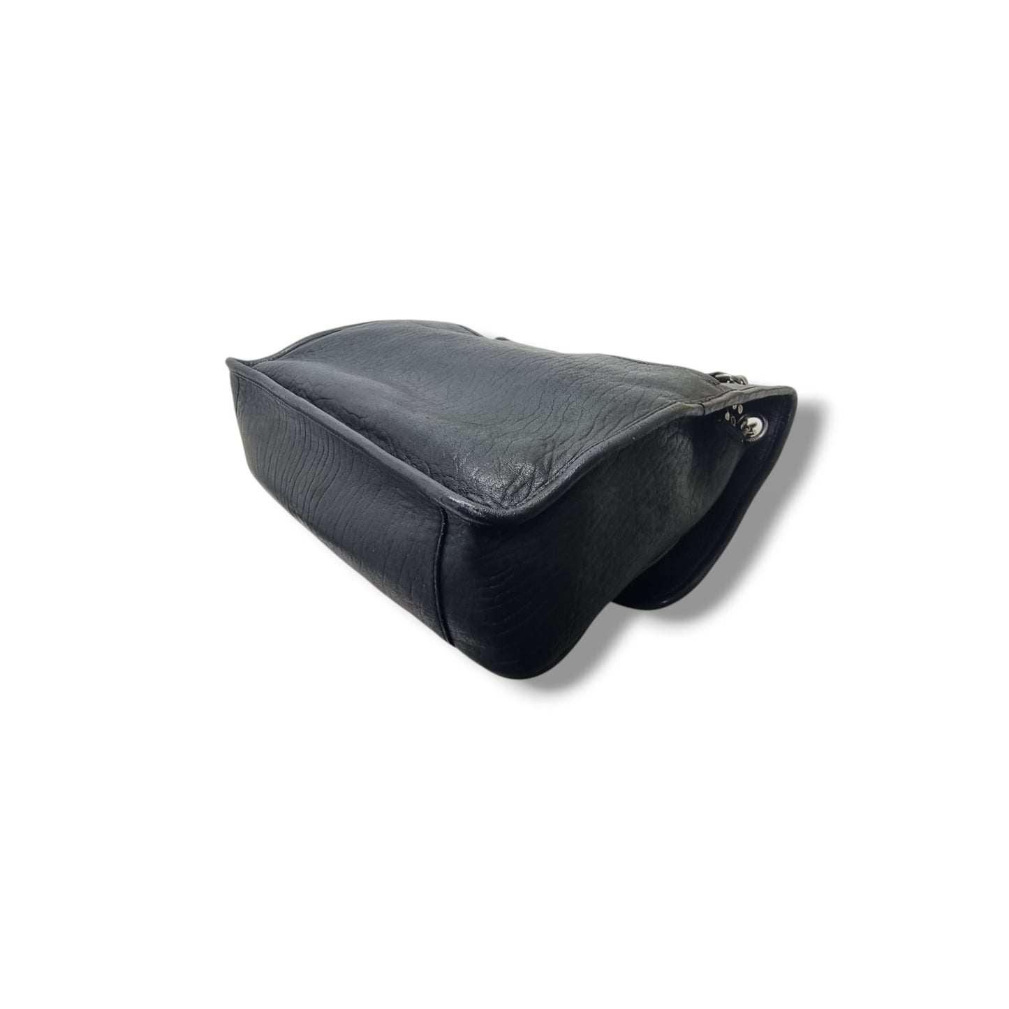 YSL Niki Large Leather Bag Shw (Black)