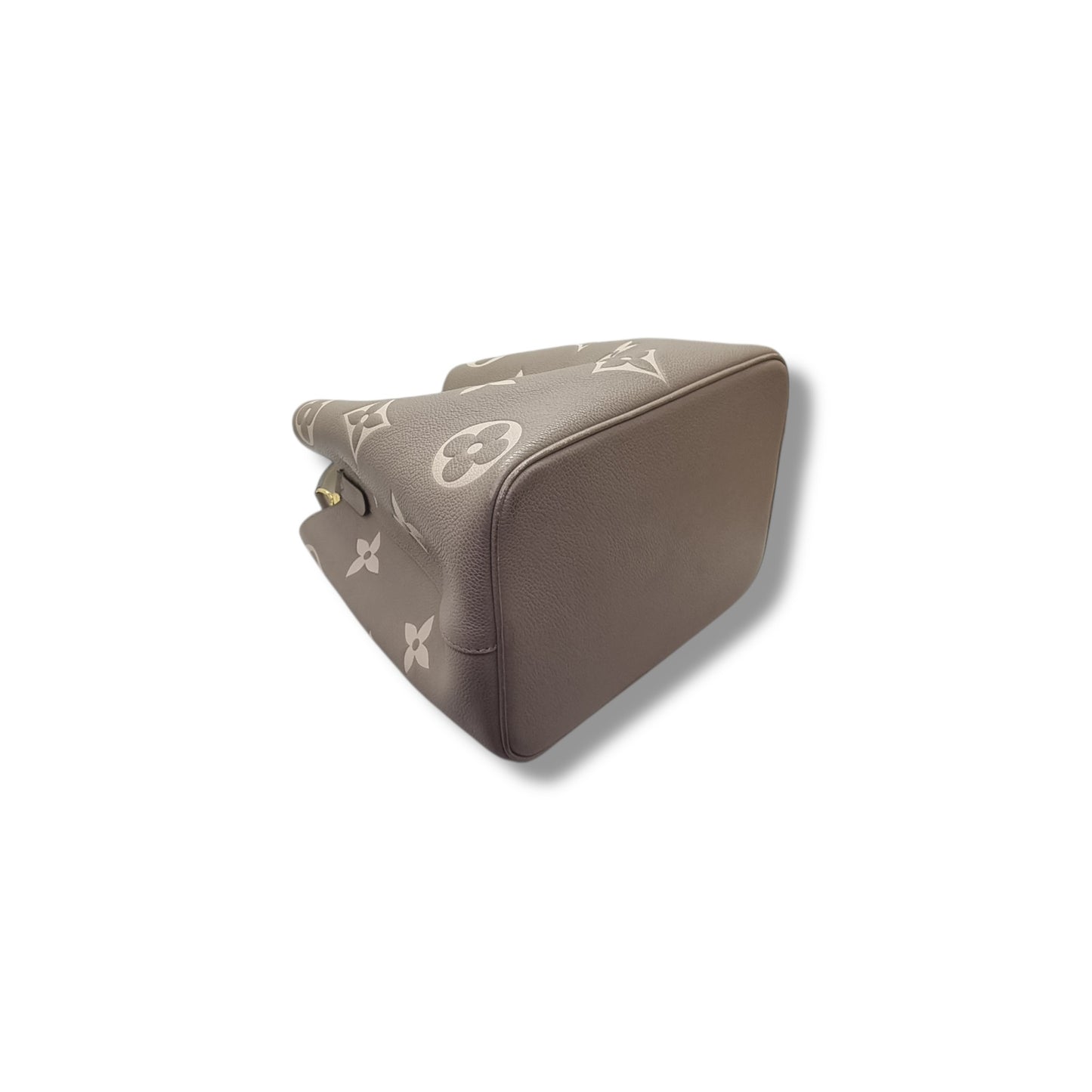 Louis Vuitton Neo Noe MM  Bicolour Monogram Empriente Leather Ghw( Tourterelle/Creme)