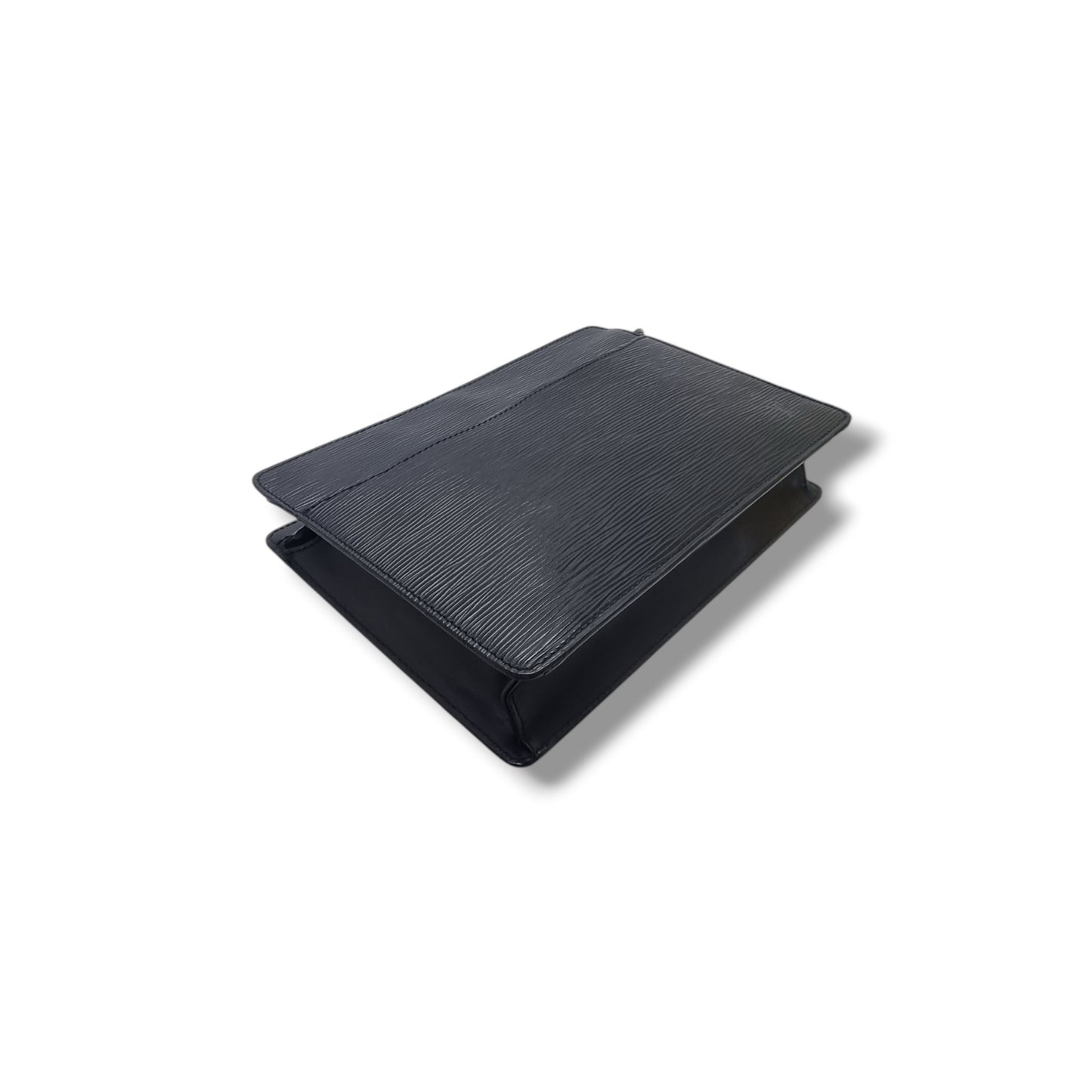 Louis Vuitton Pochette Homme Clutch Epi Ghw (Black)