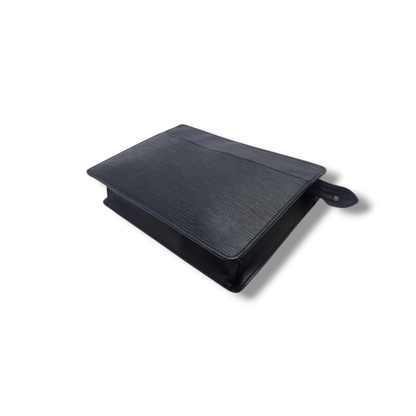 Louis Vuitton Pochette Homme Clutch Epi Ghw (Black)