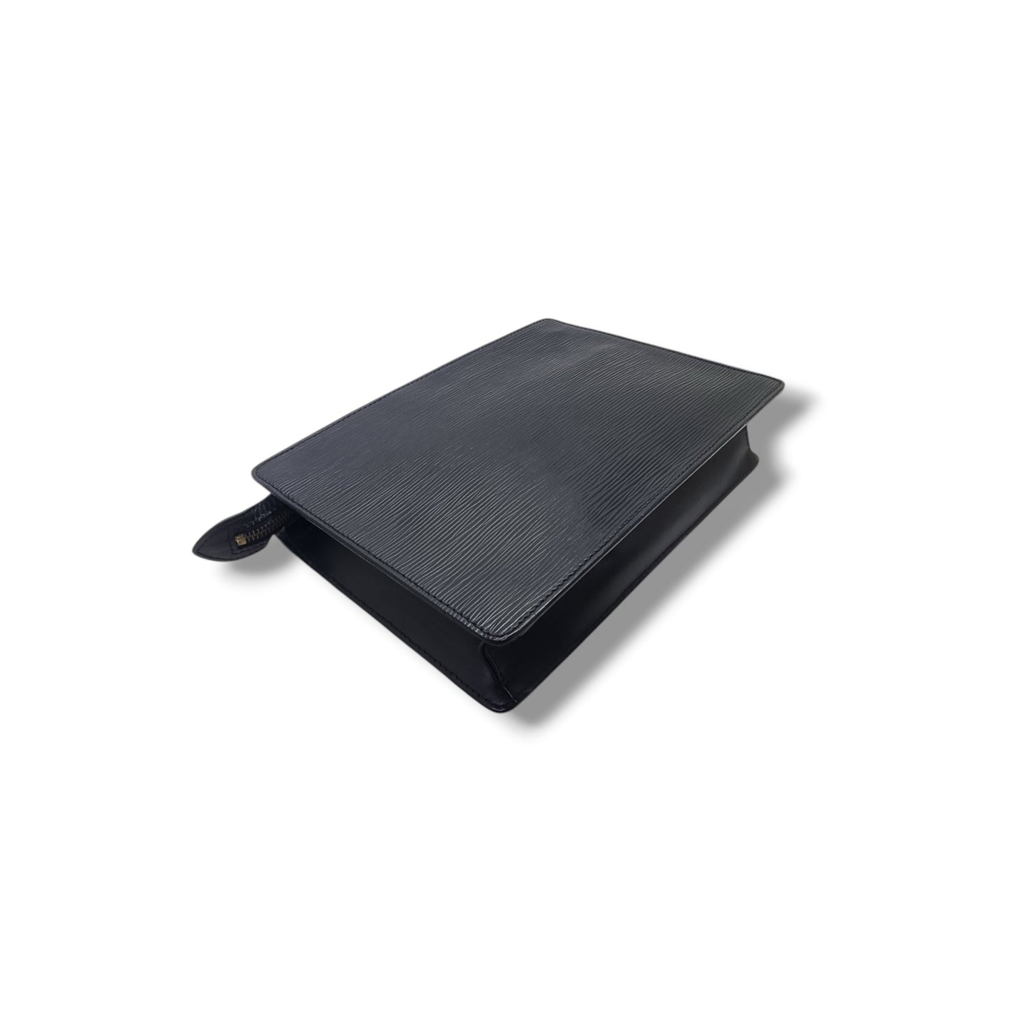 Louis Vuitton Pochette Homme Clutch Epi Ghw (Black)