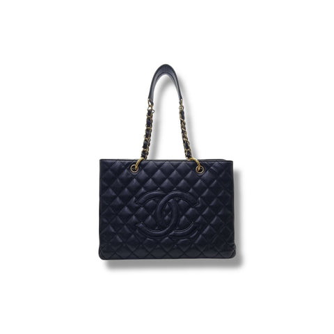 Chanel GST Caviar Ghw (Black)