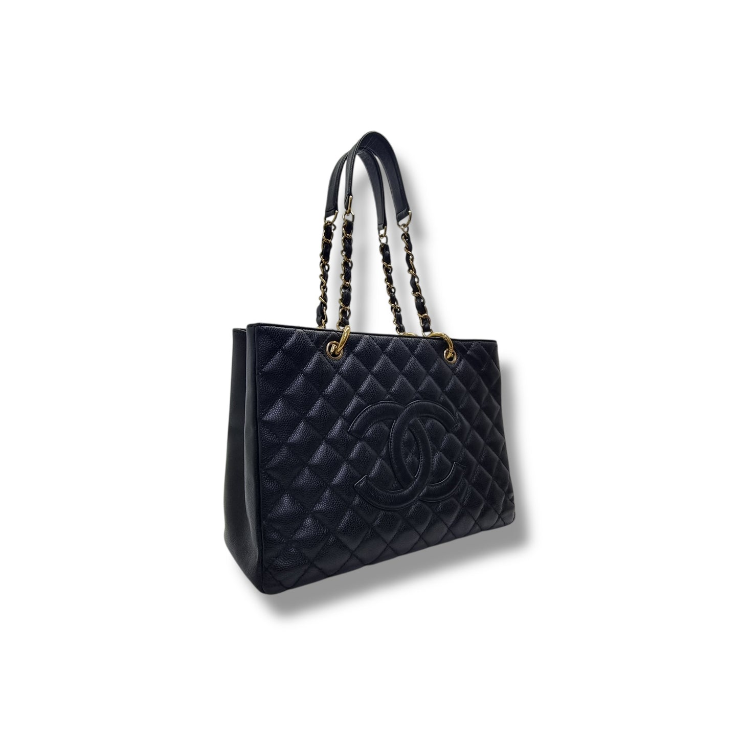 Chanel GST Caviar Ghw (Black)