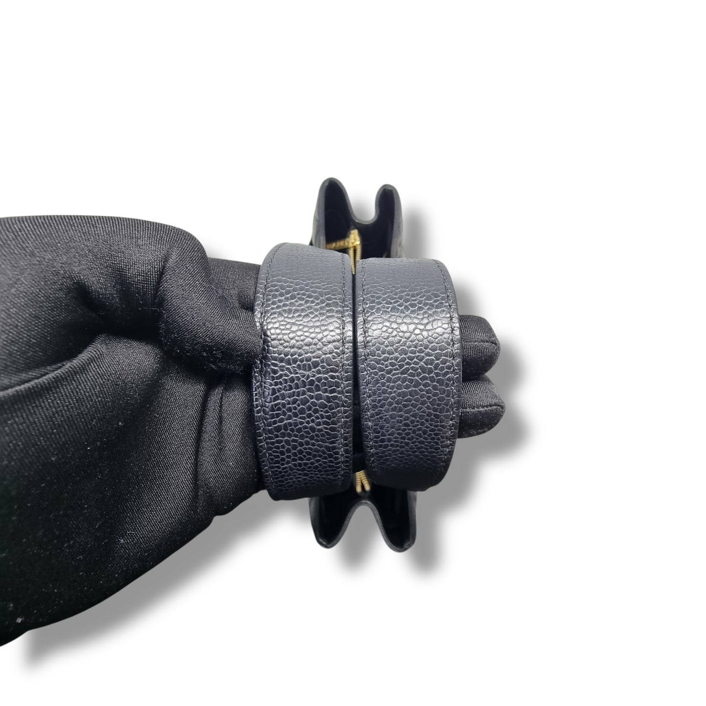 Chanel GST Caviar Ghw (Black)