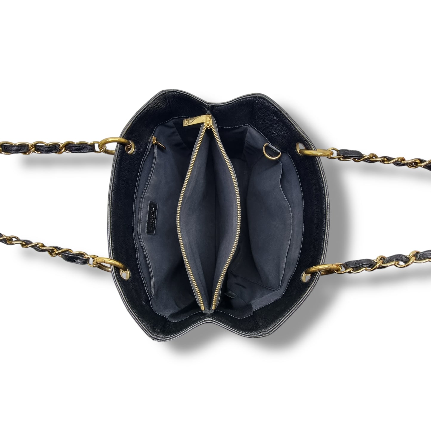 Chanel GST Caviar Ghw (Black)