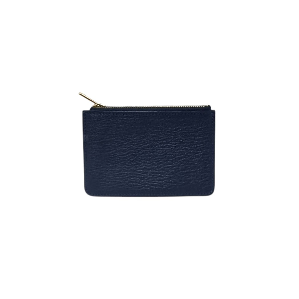 Hermes Roulis Slim Wallet Mysore Goatskin Permabrass Plated Hardware (Black)