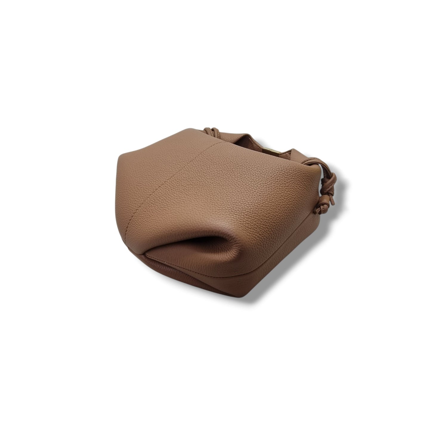 Polene Beri Grain Spanish Calfskin Crossbody Ghw (Camel)