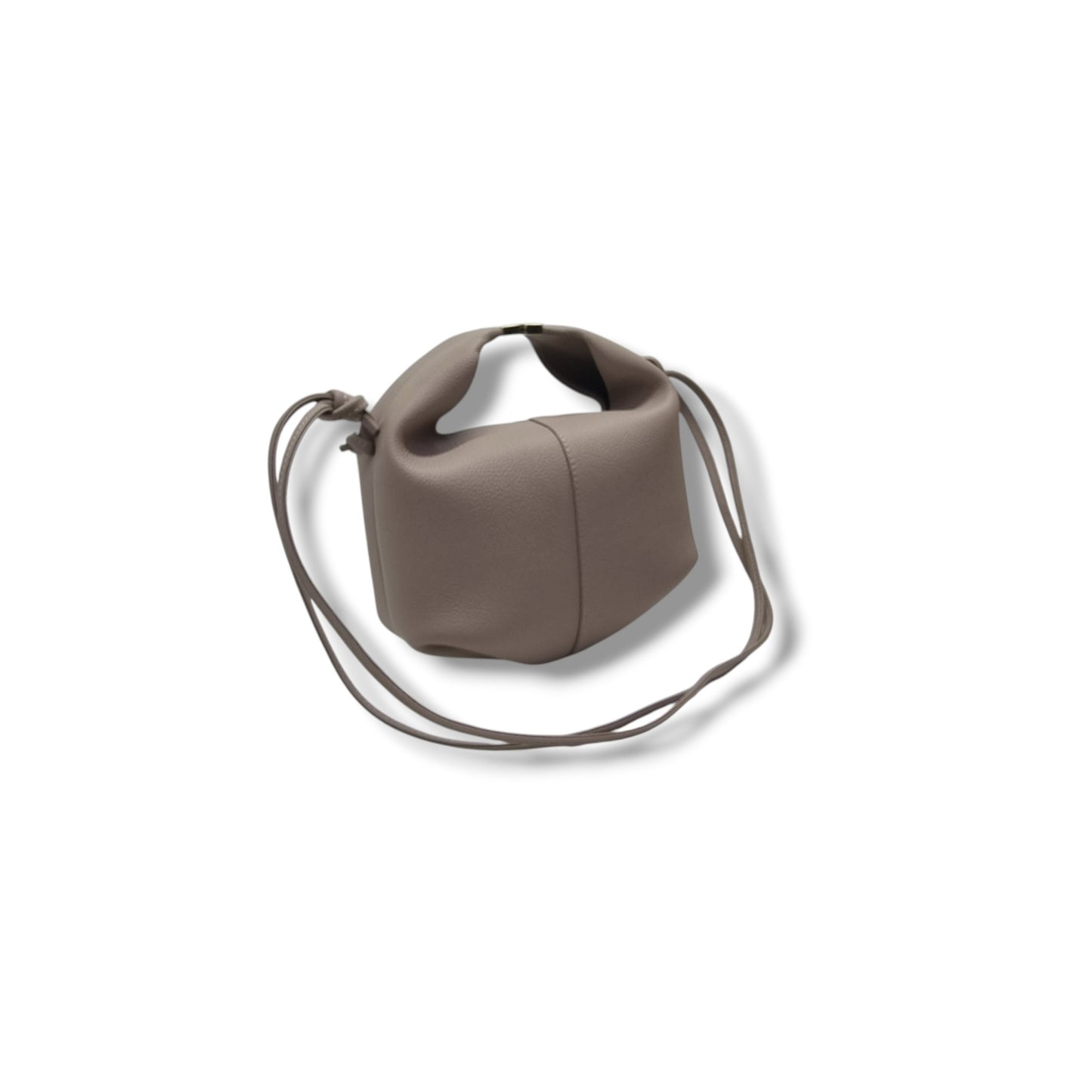 Polene Beri Grain Spanish Calfskin Crossbody Ghw (Taupe)