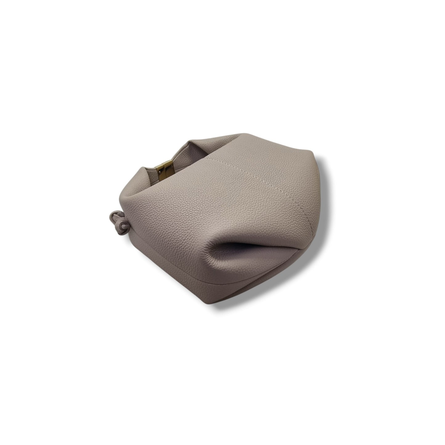 Polene Beri Grain Spanish Calfskin Crossbody Ghw (Taupe)