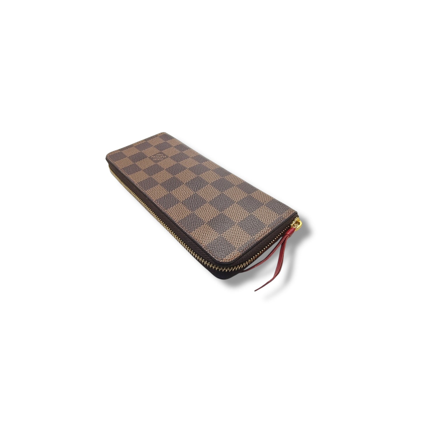 Louis Vuitton Clemence Wallet Damier Ebene Ghw