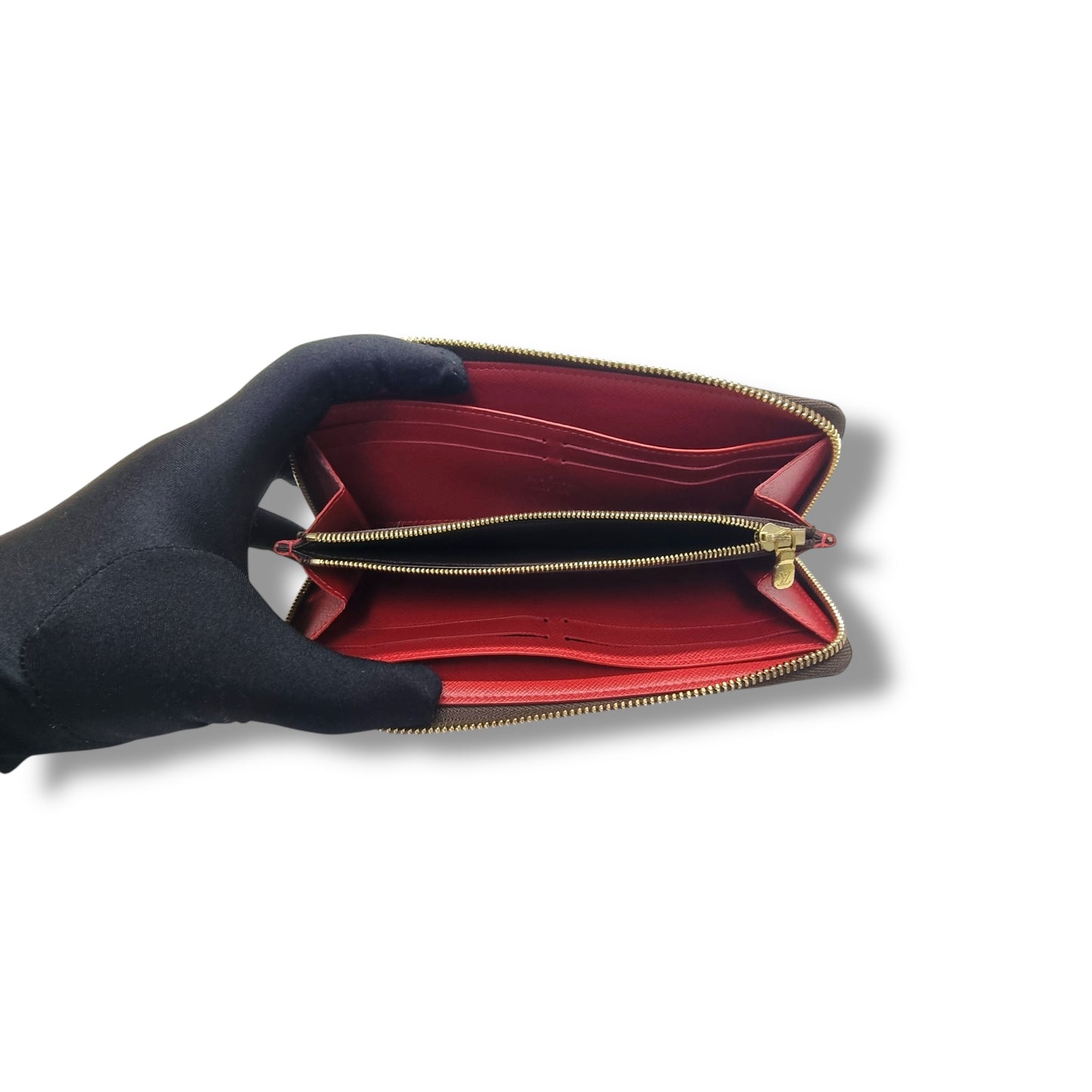 Louis Vuitton Clemence Wallet Damier Ebene Ghw