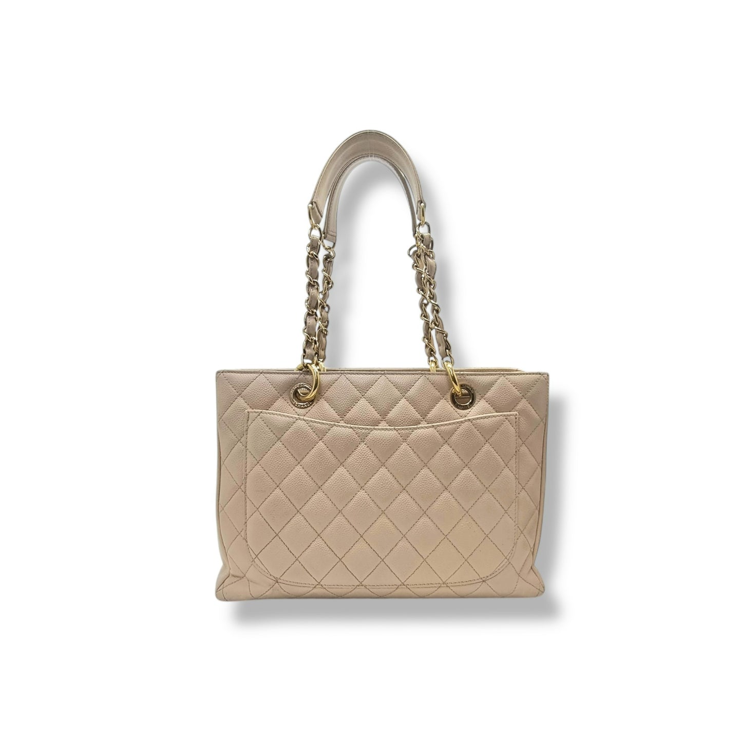 Chanel GST Caviar Ghw (Beige)