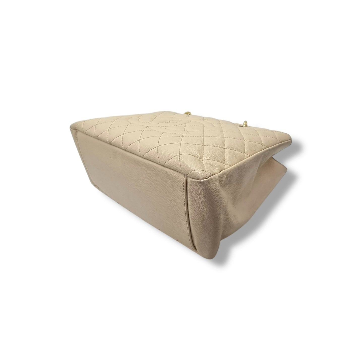 Chanel GST Caviar Ghw (Beige)