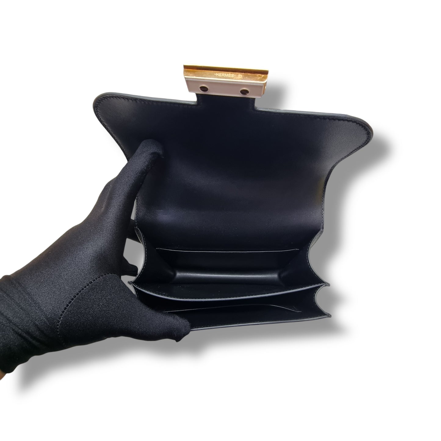 Hermes Constance 18 Epsom Leather Ghw (Black)