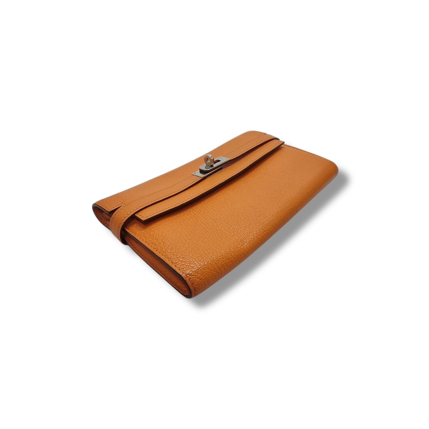 Hermes Kelly Wallet Togo Leather Phw (Orange)