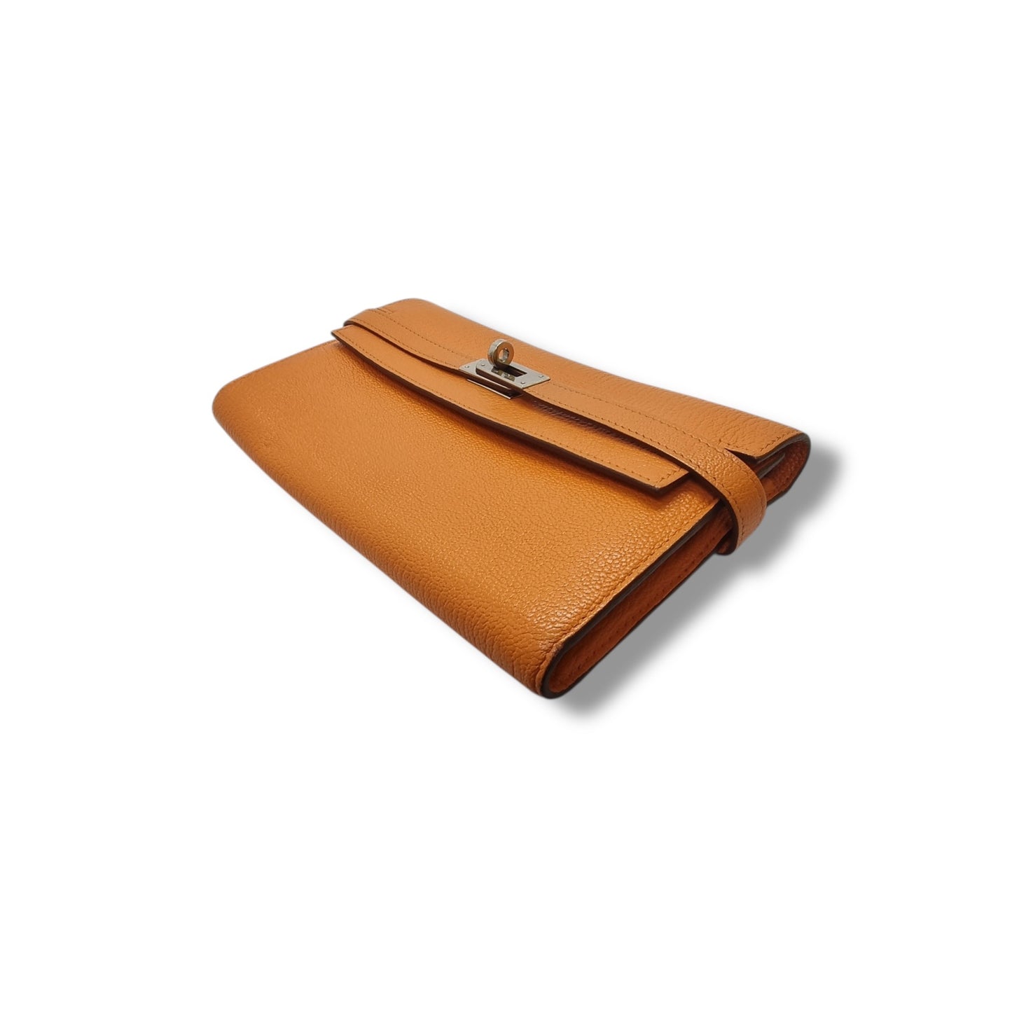 Hermes Kelly Wallet Togo Leather Phw (Orange)